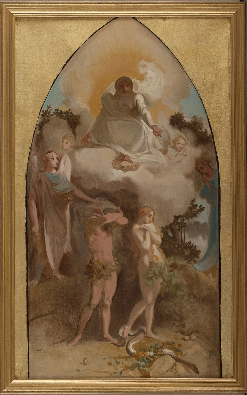 Adame ed Eva scacciati dal paradiso - Musée des Beaux, Arts de la ville de Paris